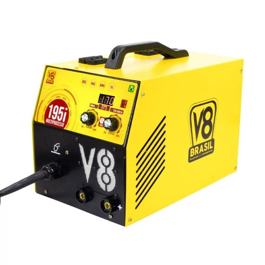 Maquina de Solda Multiprocesso 195i Mig / Mma / Tig Seca V8