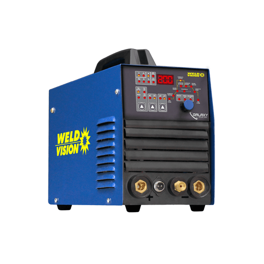 Máquina de Solda Tig Galaxy Ac/dc 200 220v Weld Vision