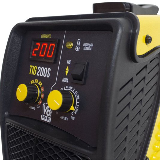 Máquina de Solda Tig / Mma 200s 220v V8 Brasil