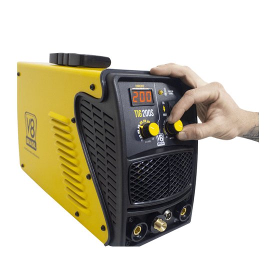 Máquina de Solda Tig / Mma 200s 220v V8 Brasil