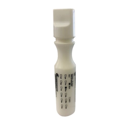 Marcador Industrial Amarelo, Branco e Vermelho 60ml 3 Und
