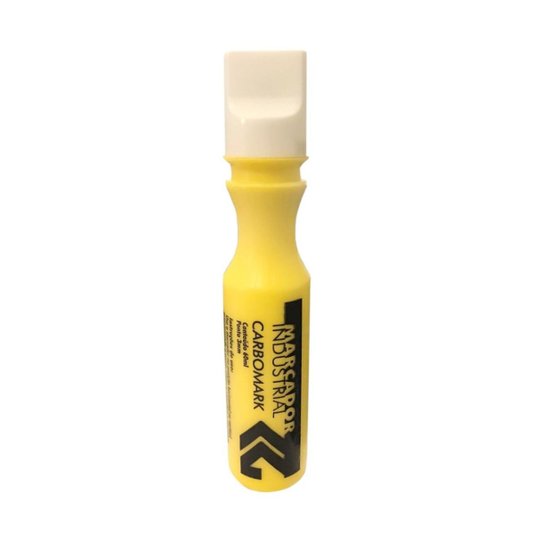 Marcador Industrial Amarelo, Branco e Vermelho 60ml 3 Und