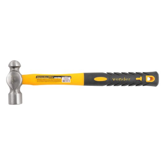 Martelo Bola Cabo de Fibra 300 Gr Vonder