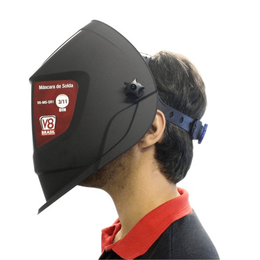 Máscara de Solda Automática Sem Regulagem Sr1 V8 Brasil