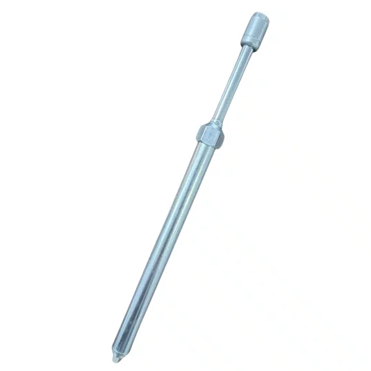 Medidor de Pressão Reto para Pneus Profissional Metalfort