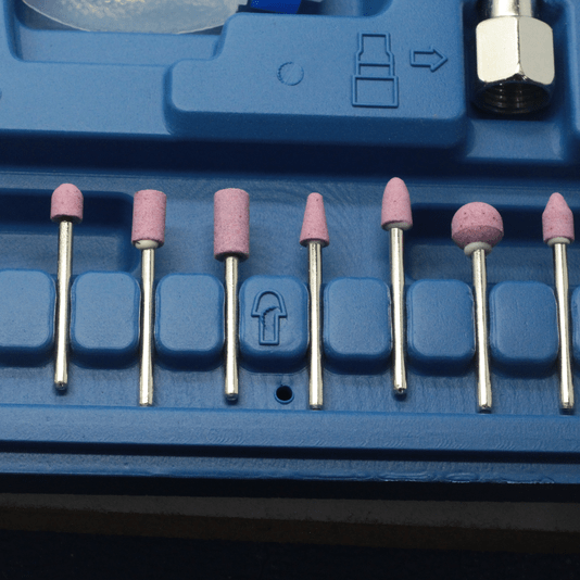Micro Retífica Pneumática Caneta Kit Pinça 1/8 Pro-454k Pdr