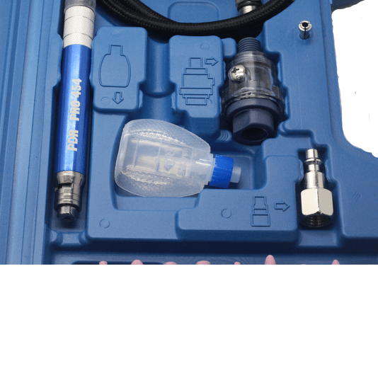 Micro Retífica Pneumática Caneta Kit Pinça 1/8 Pro-454k Pdr