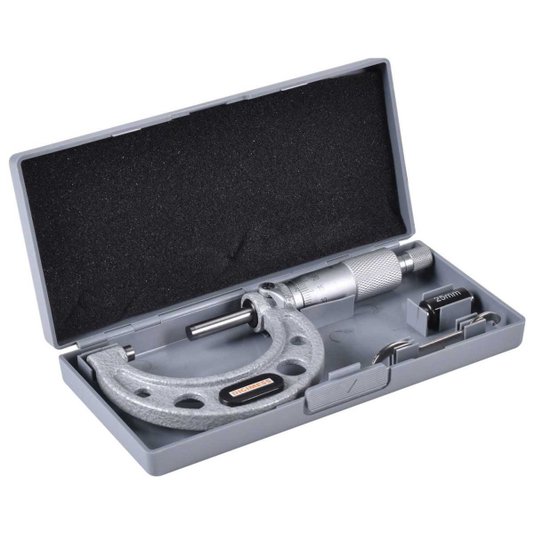 Micrometro Externo 0 a 25mm 0,01mm Digimess
