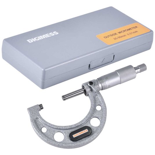 Micrometro Externo 25 a 50mm 0,01mm Digimess