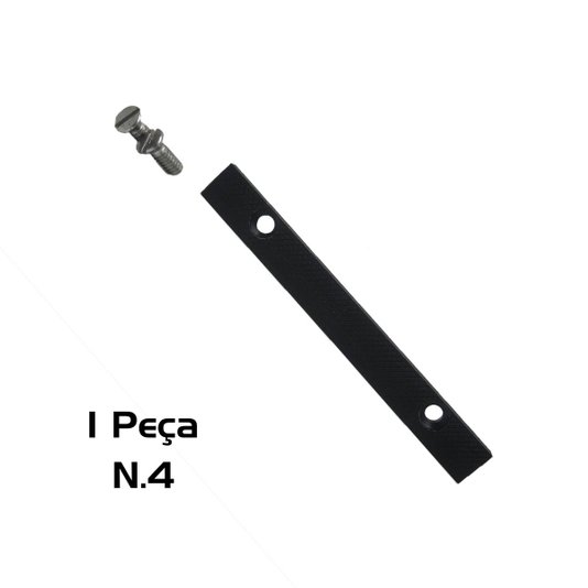 Mordente Intercambiável Torno de Bancada Morsa N. 4 Metalsul