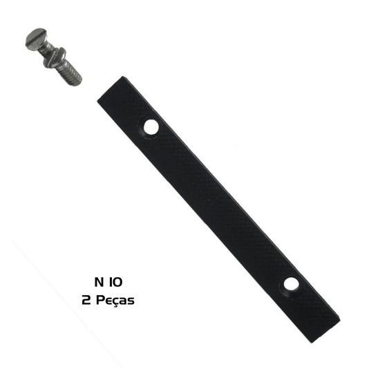 Mordente Torno de Bancada Morsa N 10 Metalsul - 2 Unidade