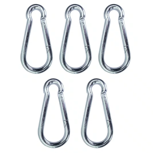 Mosquetão Olhal Trava Simples 5 X 50mm Vonder - 5 Und