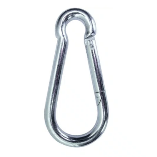 Mosquetão Olhal Trava Simples 8 X 80mm Vonder - 5 Und