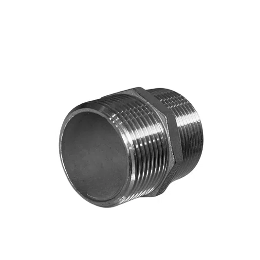 Niple Aço Inox 304 Rosca Macho 1.1/2 Polegada Conexão Npt