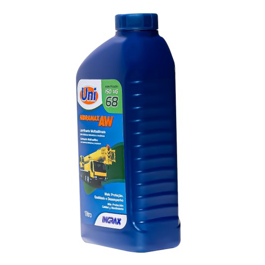 Oleo Hidráulico 68 Lubrificante Aw68 Hidramax 1 Litro