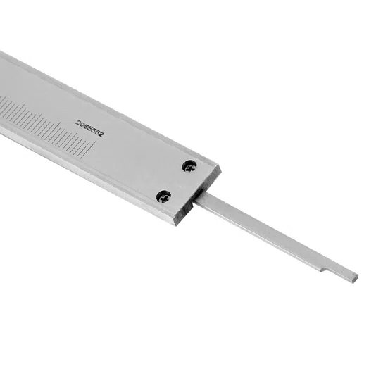 Paquimetro Universal de Aço Carbono 200mm Mtx