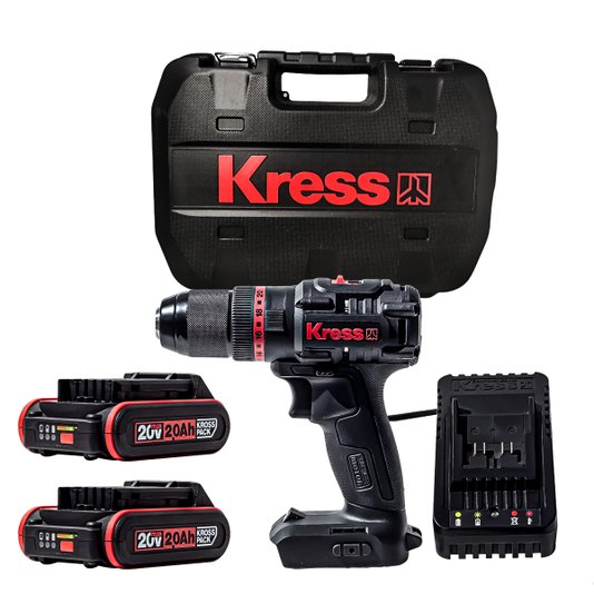Parafusadeira a Bateria 20v Motor Brushless Kuc30.1 Kress