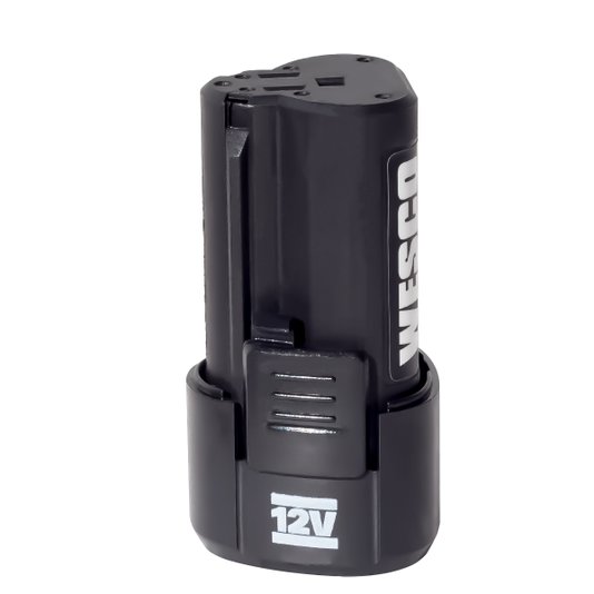 Parafusadeira Bateria 12v 10mm Motor Brushless Ws2558k2 Wesco
