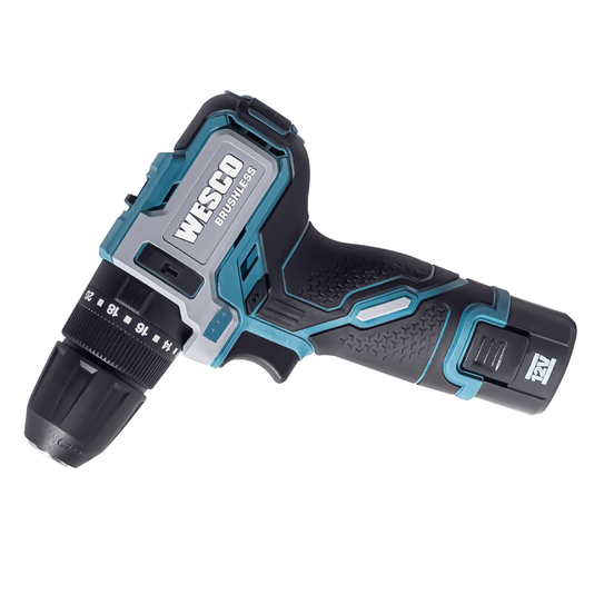 Parafusadeira Bateria 12v 10mm Motor Brushless Ws2558k2 Wesco