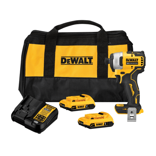 Parafusadeira de Impacto 20v 1/4 Brushless Dcf809d2 Dewalt