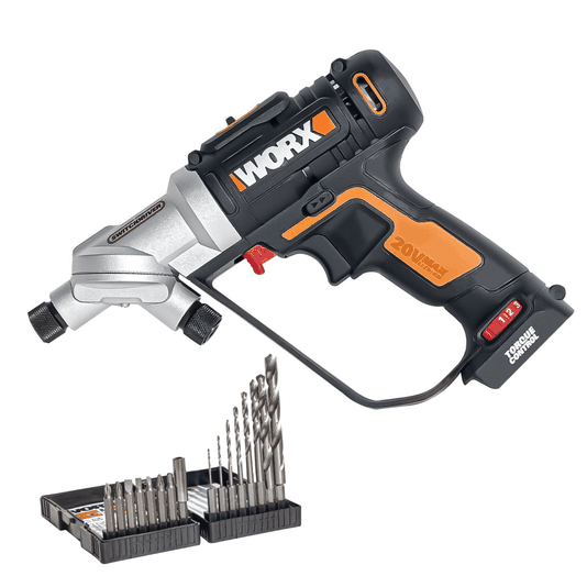 Parafusadeira e Furadeira 20V Cabeçote Duplo WX176 Worx