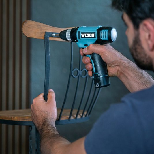 Parafusadeira e Furadeira 3/8 À Bateria 12v Ws2532 Wesco