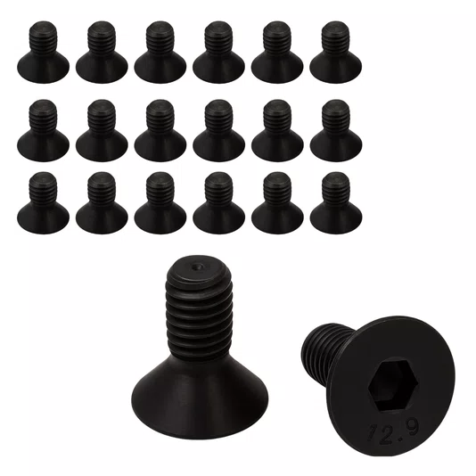 Parafuso Allen 1/4 X 1/2 Cabeça Chata 100 Unidade