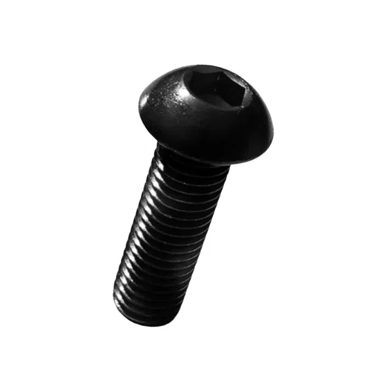 Parafuso Allen Abaulado M5 X 25 Ma 0.8 Rosca Total - 100 UND
