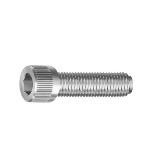 Parafuso Allen M4 X 20 Inox Cilindrica Rosca Inteira 10 UN