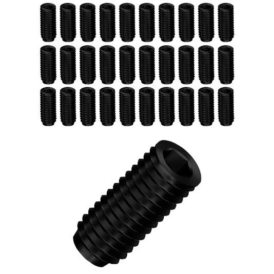 Parafuso Allen Sem Cabeça Sextavado Interno M6 X 20 - 100 Un