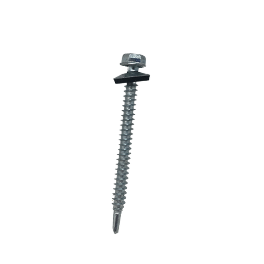 Parafuso Auto Brocante 5,5 X 63mm Sextavado Arruela Vedação