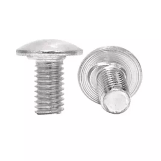 Parafuso Cabeça Lentilha com Trava 1/4 X 1/2 Zincado