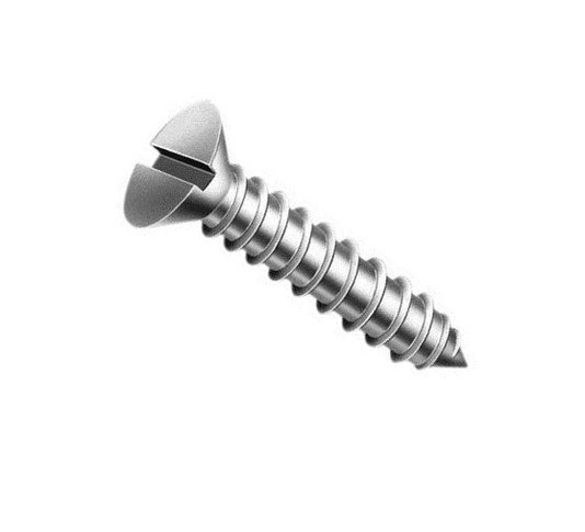 Parafuso Fenda 4,2 X 32 Auto Atarraxante Chata 300 Unidade