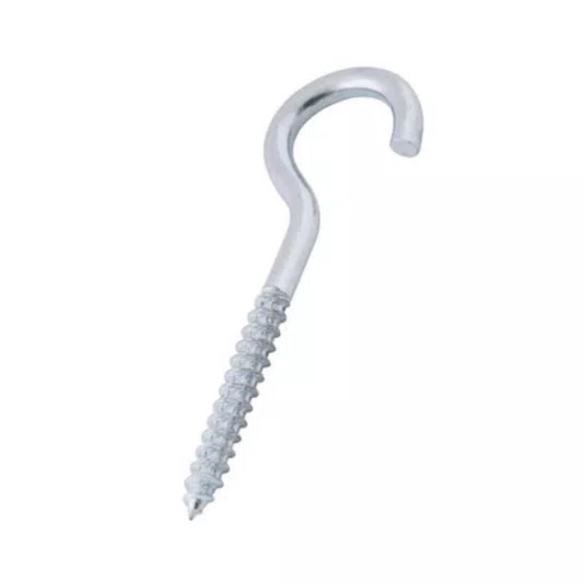 Parafuso Gancho Aberto Para Bucha 6 Mm - 10 Unidades