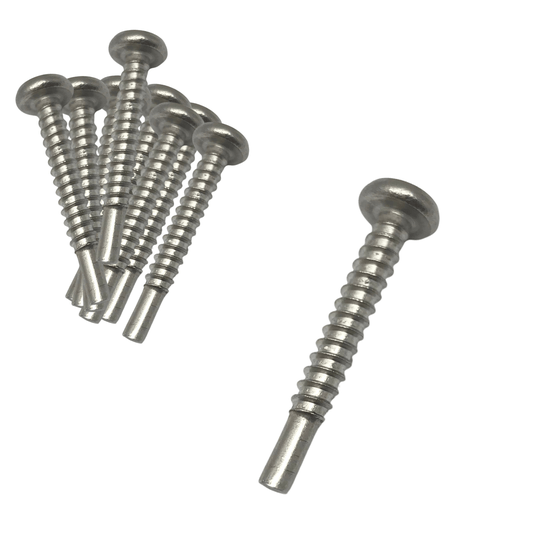 Parafuso Inox 4,8 x 32 Auto Atarraxante Guia Piloto 100 Und