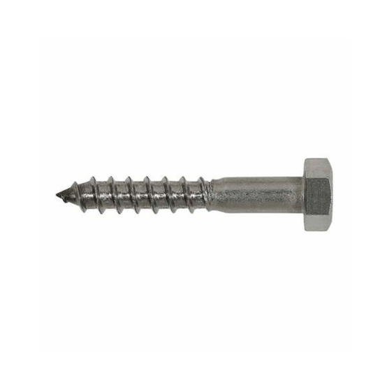 Parafuso Inox Sextavado Rosca Soberba M6 X 50