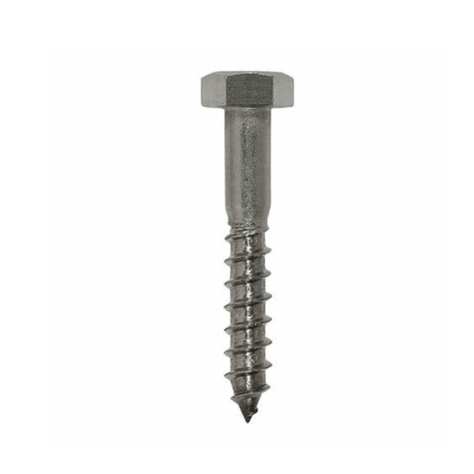 Parafuso Inox Sextavado Rosca Soberba M6 X 80