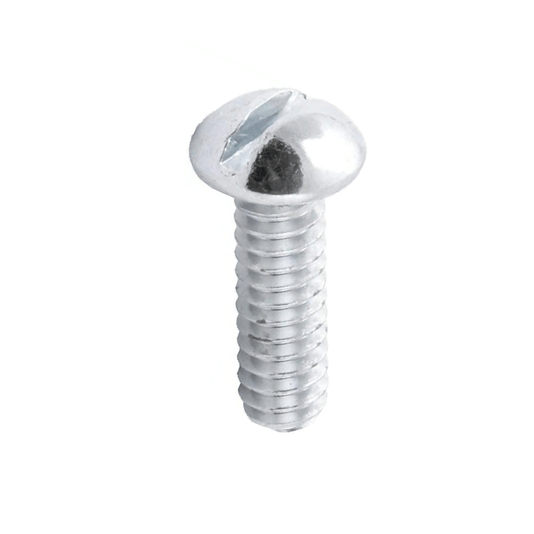 Parafuso Maquida Fenda Cabeça Redonda 3/16X1 Zincado 100 Und