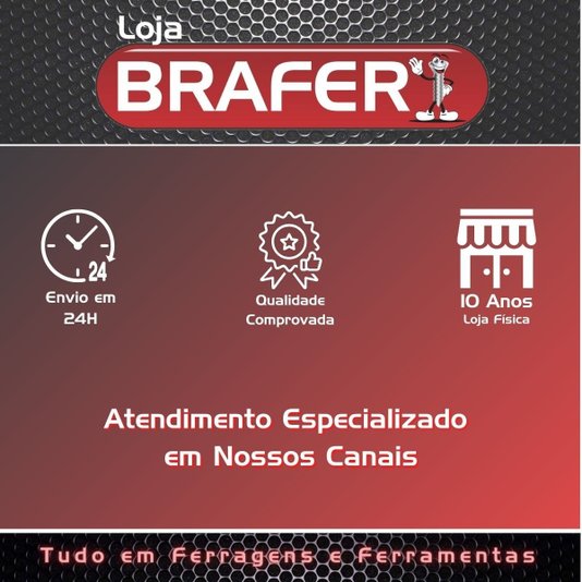 Parafuso Maquina Cabeça Chata Fenda 3/16 X 1/2 Zincado