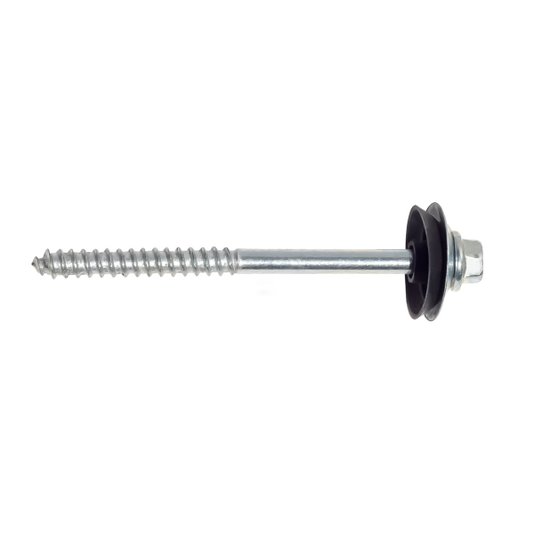 Parafuso para Telha 5/16 X 110 Sextavado Zincado com Arruela