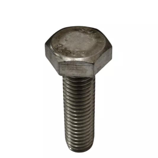 Parafuso Sextavado 5/16 X 1/2 Inox 18 Unc Rosca Inteira 50UN