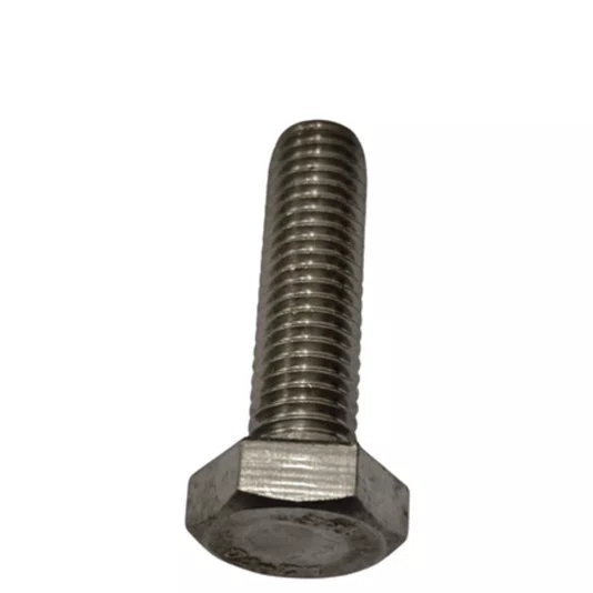 Parafuso Sextavado 5/16 X 1/2 Inox 18 Unc Rosca Inteira 50UN
