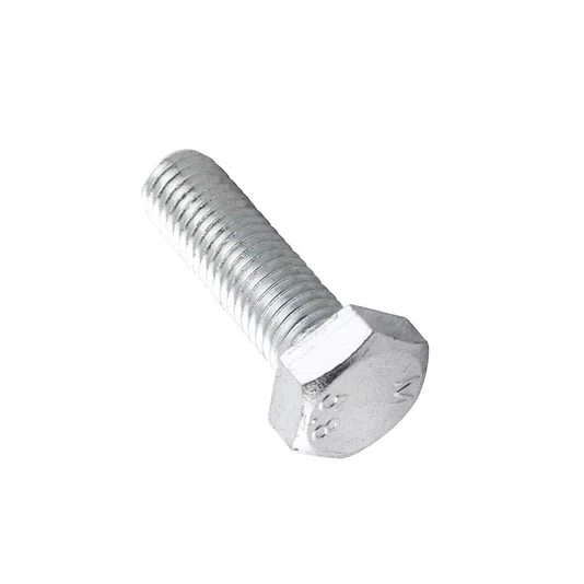 Parafuso Sextavado M6 X 20 Rosca Inteira Zincado Branco