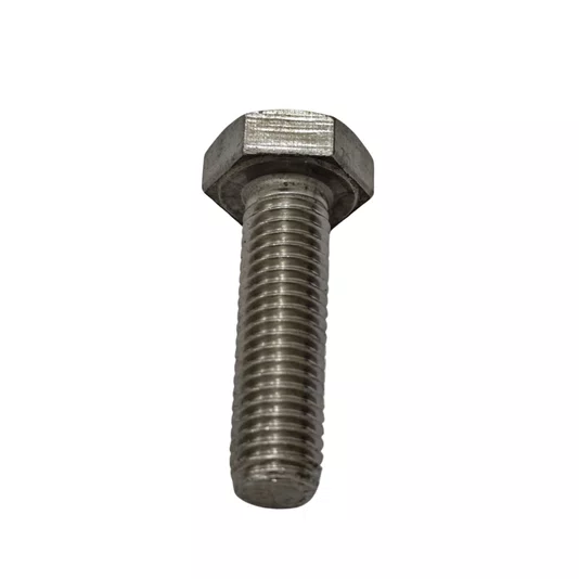 Parafuso Sextavado M8 X 25 Inox Ma 1.25 Rosca Inteira 10 Und