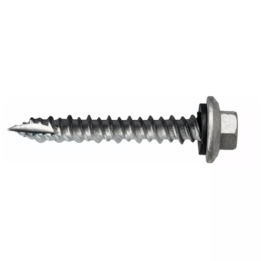 Parafuso Sextavado Ogivado para Telha 5,5 X 25mm Zincado
