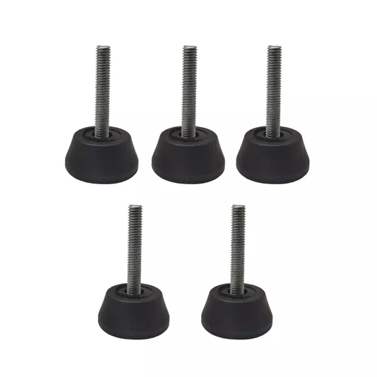 Pé Nivelador 3013 M6 X 35 Pp - 5 Unidades