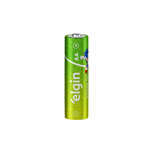 Pilha Aa Alcalina 1,5v com 4 Unidades Elgin