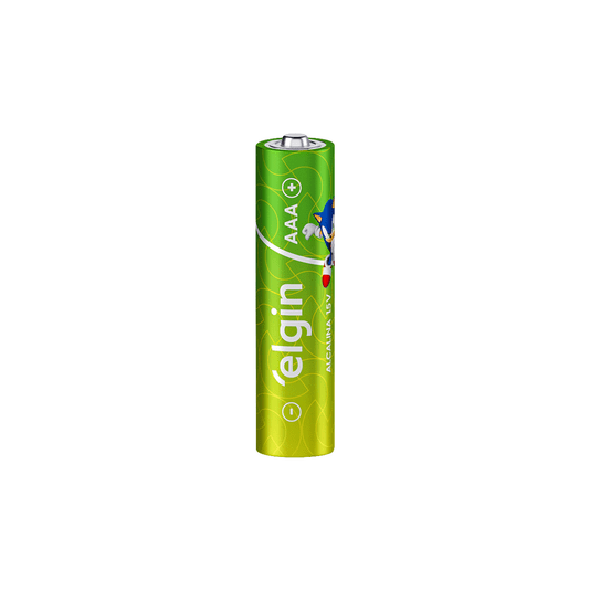 Pilha Aaa Alcalina Palito 1,5v com 2 Unidades Elgin