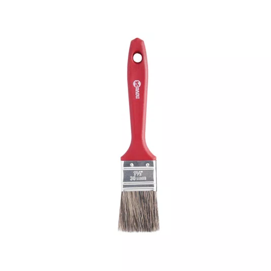 Trincha Pincel Gris 1.1/2 Polegadas Cabo Plástico