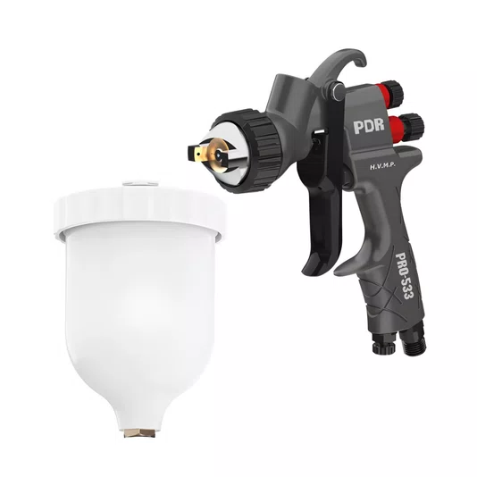 Pistola de Pintura Gravidade 1.5 Hvmp Pro533b Pdr
